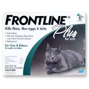   Plus Flea and Tick Control for Cats and Kittens, 6 Doses