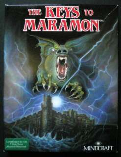 The Keys to Maramon Commodore 64 Mindcraft +CIB+  