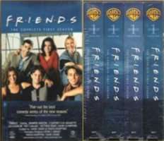 FRIENDS COMPLETE SEASON 1 New Sealed 4 VHS Set 24 Shows  