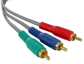 Sewell 3 RCA (RGB) Component Cable, 100 ft.  