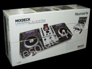 NUMARK MIXDECK UNIVERSAL DJ SYSTEM w/ CD  USB DECKS  