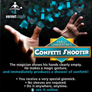 Confetti Shooter by Vernet Magic Watch the Demo  