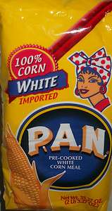Harina PAN Pre Cooked White Corn Meal   To Prepare Delicious Arepas 