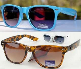 UV Protect) Fashion Style Vintage Retro Trendy Cool Sunglasses  