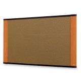 3M, C7248LC CORK BOARD 72X48 LT CHERRY FINISH FRAME  