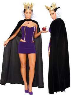   costume deluxe 4pc wicked queen includes purple gold corset top a
