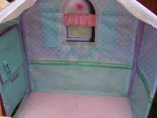   Playskool Rose Petal Cottage Playhouse Tents Dollhouse w/ stove sink