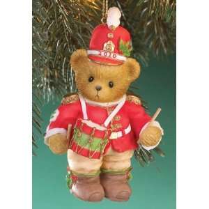  2010 Cherished Teddies Bear Dated Ornament   Toy Soldier 