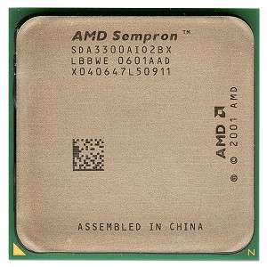 AMD Sempron 3300+ 128KB Socket 754 CPU SDA3300AI02BX  