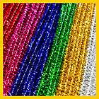 Metallic color iron tie pipe cleaners craft 80pc  