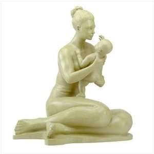  MOTHER AND CHILD STATUE