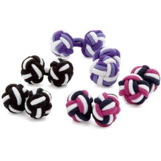 Silk cufflinks exclusilvey for you in different color combinations 