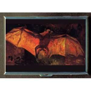   VINCENT VAN GOGH STUFFED BAT GOTH ID CIGARETTE CASE 