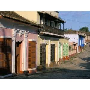  Houses on a Street in the Colonial City, Town of Trinidad 