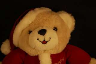 11 1996 Humfrey Stuffed Santa Christmas Teddy Bear Toy  
