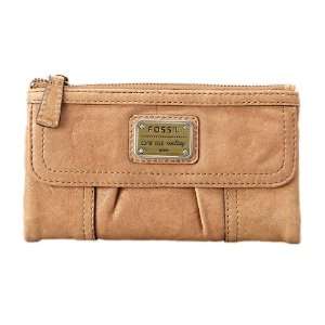  Fossil Womens Emory Leather Clutch Wallet Everything 