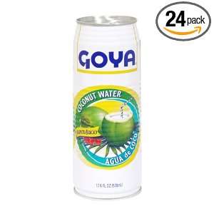 Goya Coconut Water, 17.6000 ounces (Pack of24)  Grocery 