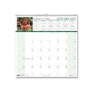 Jan Dec, 12x12   Sold as 1 EA   Wall calendar features a full color 