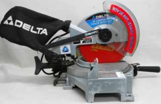 Delta 36 075 10 Heavy Duty Corded Power Compound Miter Saw with Blade 