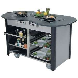   60 Creation Station Mobile Induction Cooking Cart