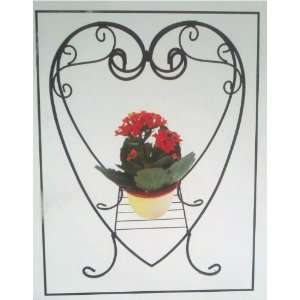   Sided Heart Shaped Plant Hanger   Plant Stand Patio, Lawn & Garden