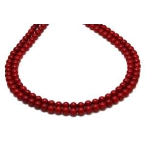  Coral Necklaces 2 Strands 8mm Coral Beads Beaded Necklace 
