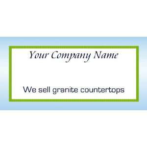    3x6 Vinyl Banner   Granite Countertops Company 