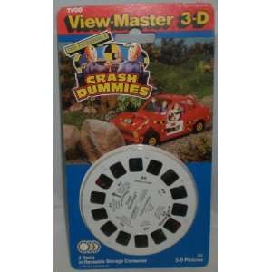  Crash Dummies View Master 3 Reel Set   21 3d images Toys & Games
