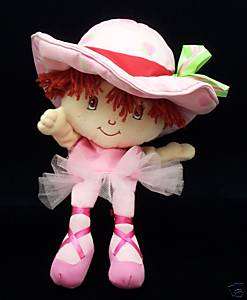 Strawberry Shortcake Ballerina Hand Puppet Doll 2003  