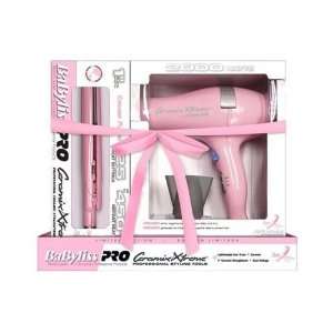   Turbo Hair Dryer with FREE 1 inch Ceramic Hair Flat Iron (Heats up to