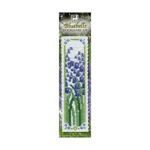   Bluebells Counted Cross Stitch Bookmark Kit Arts, Crafts & Sewing