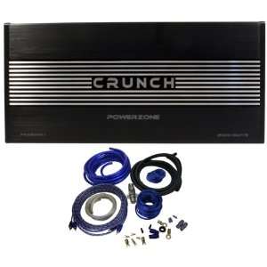 Package Crunch Pza2000.1 2000 Watt Mono Channel Power Zone Series Car 