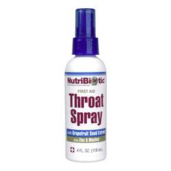 NUTRIBIOTIC THROAT SPRAY with ZINC & GSE 4 oz. 728177010164  