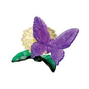 Original 3d Crystal Puzzle   Butterfly Toys & Games