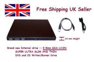 External USB CDRW DVDRW Burner DRIVE DVD Player NETBOOK  
