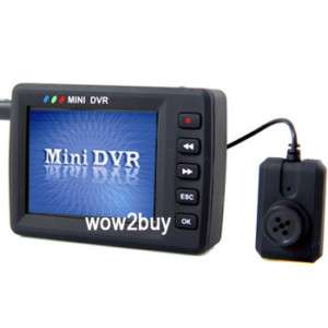 LCD DVR Mini CCTV Video Camera Recorder Remote WE5  