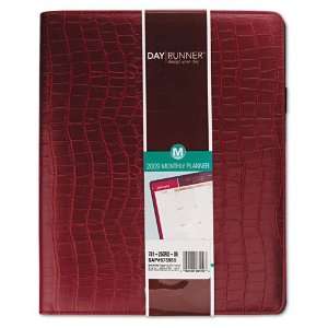  Day Runner® Bordeaux Monthly Planner, 13 Month, 8 1/2 x 