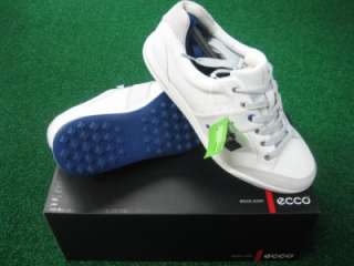 ECCO Street Premier Golf Shoes White/Blue US 8 8.5 EU42  