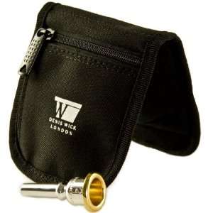 Denis Wick 3 Piece Nylon Mouthpiece Pouch for Cornet, French Horn or 