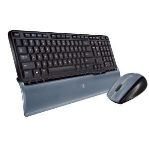  Logitech S520 Cordless Desktop Keyboard and Laser Mouse 