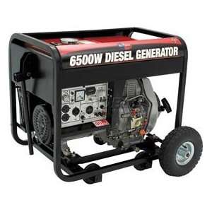  6500w 10 Hp Diesel Generator With Electric Start Patio 