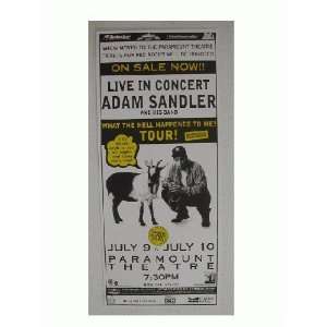 Adam Sandler Handbill Poster