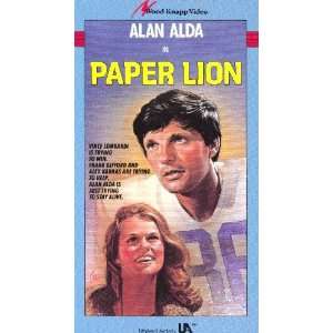  Paper Lion [VHS] Alan Alda, Lauren Hutton, Joe Schmidt 