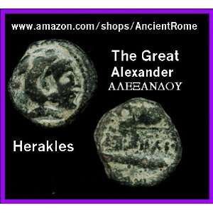  ALEXANDER THE GREAT. BOW CASE. THUNDERBOLT. CLUB. HERAKLES 