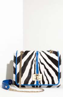 Emilio Pucci Zebra Print Calf Hair Shoulder Bag  
