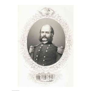  Major General Ambrose Everett Burnside   Poster (18x24 