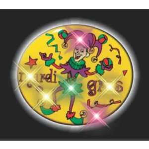  Blank juggling jester flashing pin. Toys & Games