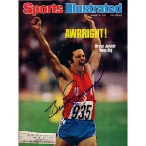 Bruce Jenner autographed 1976 Olympics Sports Illustrated