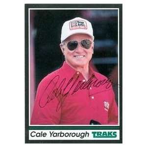  Cale Yarborough autographed Trading Card (Auto Racing 