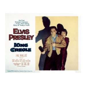 King Creole, Elvis Presley, Carolyn Jones, 1958 Premium Poster Print 